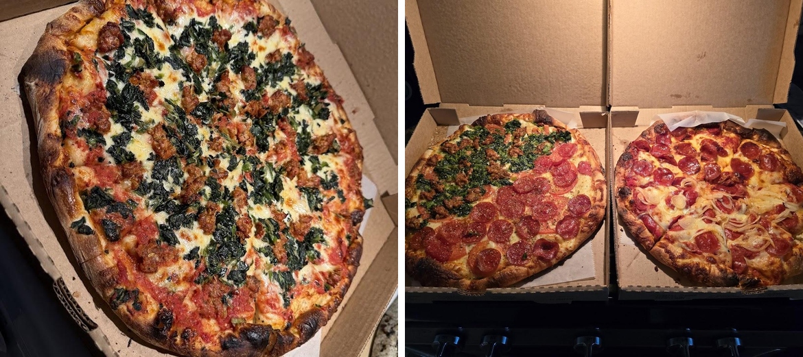 Conca D'oro Pizzeria Menu
